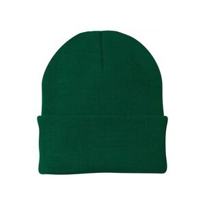 NWOT Athletic Royal Green Cuffed Beanie